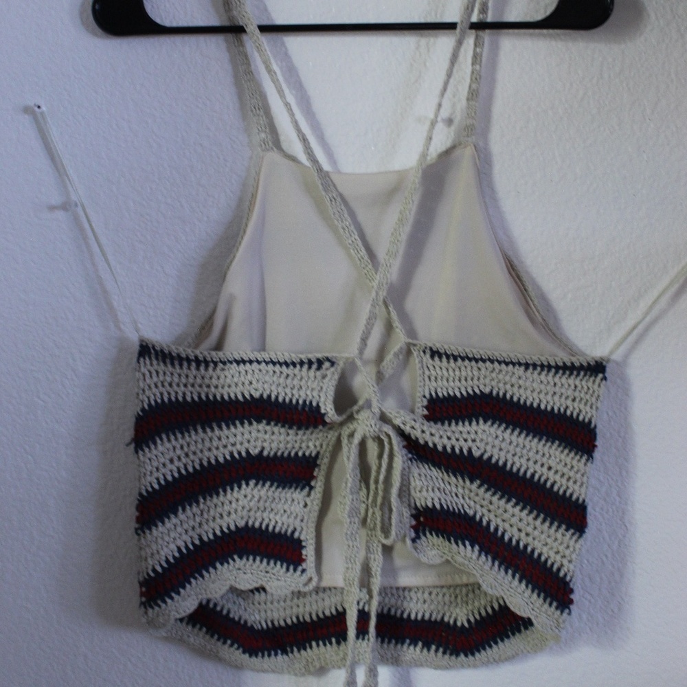 Crotchet Chevron Mid Top